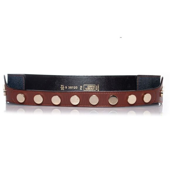 Gianni Versace studded waist belt